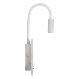 glo-60881-60881_6 GLOBOSTAR® GOOSE 60881 ΜΟΝΤΕΡΝΟ ΦΩΤΙΣΤΙΚΟ ΤΟΙΧΟΥ - ΑΠΛΙΚΑ ΞΕΝΟΔΟΧΕΙΟΥ BED SIDE LED 6W 600L