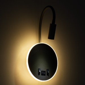 glo-60882-60882_11 GLOBOSTAR® GOOSE 60882 ΜΟΝΤΕΡΝΟ ΦΩΤΙΣΤΙΚΟ ΤΟΙΧΟΥ - ΑΠΛΙΚΑ ΞΕΝΟΔΟΧΕΙΟΥ BED SIDE LED 6W 600L