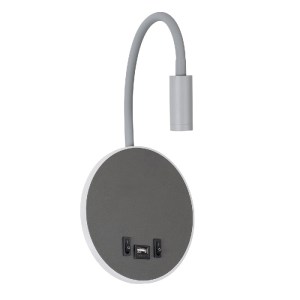 glo-60882-60882_3 GLOBOSTAR® GOOSE 60882 ΜΟΝΤΕΡΝΟ ΦΩΤΙΣΤΙΚΟ ΤΟΙΧΟΥ - ΑΠΛΙΚΑ ΞΕΝΟΔΟΧΕΙΟΥ BED SIDE LED 6W 600L