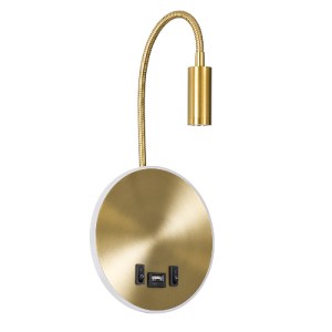 glo-60885-60885_3 GLOBOSTAR® GOOSE 60885 ΜΟΝΤΕΡΝΟ ΦΩΤΙΣΤΙΚΟ ΤΟΙΧΟΥ - ΑΠΛΙΚΑ ΞΕΝΟΔΟΧΕΙΟΥ BED SIDE LED 6W 600L
