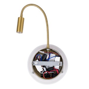 glo-60885-60885_7 GLOBOSTAR® GOOSE 60885 ΜΟΝΤΕΡΝΟ ΦΩΤΙΣΤΙΚΟ ΤΟΙΧΟΥ - ΑΠΛΙΚΑ ΞΕΝΟΔΟΧΕΙΟΥ BED SIDE LED 6W 600L