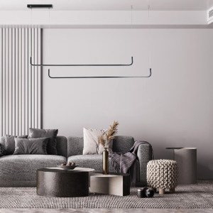glo-60924-post_186 GLOBOSTAR® LINARIA DUO 60924 ΚΡΕΜΑΣΤΟ ΦΩΤΙΣΤΙΚΟ ΟΡΟΦΗΣ DESIGN LED CCT 72W 8300LM 200° AC 2