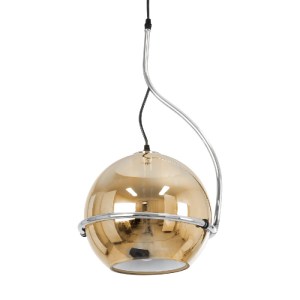 glo-60927-60927_6 GLOBOSTAR® GLASSO 60927 ΜΟΝΤΕΡΝΟ ΚΡΕΜΑΣΤΟ ΦΩΤΙΣΤΙΚΟ ΜΠΑΛΑ ΜΟΝΟΦΩΤΟ 1 X E27 IP20 ΜΕΛΙ ΓΥΑΛΙ