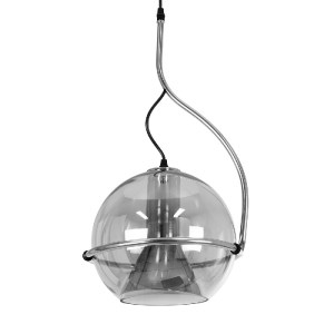 glo-60928-60928_2 GLOBOSTAR® GLASSO 60928 ΜΟΝΤΕΡΝΟ ΚΡΕΜΑΣΤΟ ΦΩΤΙΣΤΙΚΟ ΜΠΑΛΑ ΜΟΝΟΦΩΤΟ 1 X E27 IP20 ΑΣΗΜΙ ΓΥΑΛ