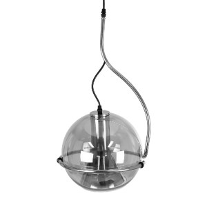 glo-60928-60928_5 GLOBOSTAR® GLASSO 60928 ΜΟΝΤΕΡΝΟ ΚΡΕΜΑΣΤΟ ΦΩΤΙΣΤΙΚΟ ΜΠΑΛΑ ΜΟΝΟΦΩΤΟ 1 X E27 IP20 ΑΣΗΜΙ ΓΥΑΛ