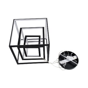 glo-60931-60931_7 GLOBOSTAR® KIBOO-TRIO 60931 ΚΡΕΜΑΣΤΟ ΦΩΤΙΣΤΙΚΟ ΟΡΟΦΗΣ DESIGN LED CCT 90W 10350LM 360° AC 2