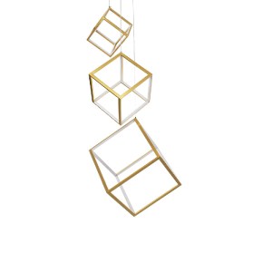 glo-60932-60932_2_ GLOBOSTAR® KIBOO-TRIO 60932 ΚΡΕΜΑΣΤΟ ΦΩΤΙΣΤΙΚΟ ΟΡΟΦΗΣ DESIGN LED CCT 90W 10350LM 360° AC 2