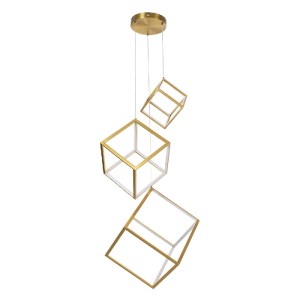 glo-60932-60932_3 GLOBOSTAR® KIBOO-TRIO 60932 ΚΡΕΜΑΣΤΟ ΦΩΤΙΣΤΙΚΟ ΟΡΟΦΗΣ DESIGN LED CCT 90W 10350LM 360° AC 2