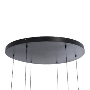 glo-60935-60935_9 GLOBOSTAR® ZANE 60935 ΚΡΕΜΑΣΤΟ ΦΩΤΙΣΤΙΚΟ DESIGN LED CCT 100W 11200LM 120° AC 220-240V IP20