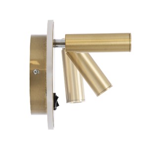 glo-60940-60940_4 GLOBOSTAR® LADY-R 60940 ΜΟΝΤΕΡΝΟ ΦΩΤΙΣΤΙΚΟ ΤΟΙΧΟΥ - ΑΠΛΙΚΑ ΞΕΝΟΔΟΧΕΙΟΥ BED SIDE LED 6W 600