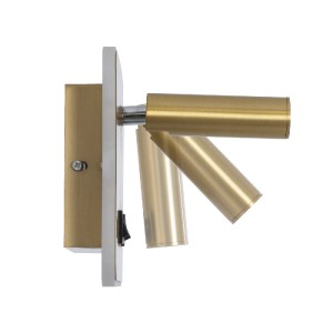 glo-60944-60944_4 GLOBOSTAR® LADY-S 60944 ΜΟΝΤΕΡΝΟ ΦΩΤΙΣΤΙΚΟ ΤΟΙΧΟΥ - ΑΠΛΙΚΑ ΞΕΝΟΔΟΧΕΙΟΥ BED SIDE LED 6W 600
