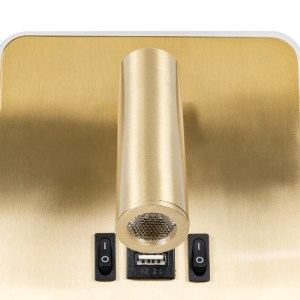 glo-60944-60944_6 GLOBOSTAR® LADY-S 60944 ΜΟΝΤΕΡΝΟ ΦΩΤΙΣΤΙΚΟ ΤΟΙΧΟΥ - ΑΠΛΙΚΑ ΞΕΝΟΔΟΧΕΙΟΥ BED SIDE LED 6W 600