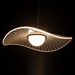 glo-60974-60974_3 GLOBOSTAR® ACRYLICA 60974 ΚΡΕΜΑΣΤΟ ΦΩΤΙΣΤΙΚΟ ΟΡΟΦΗΣ DESIGN LED CCT 20W 2240LM 360° AC 220-