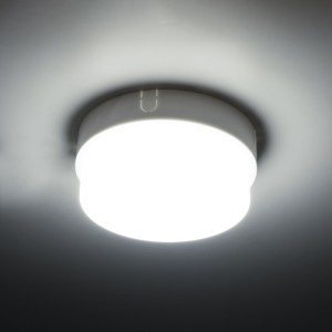 glo-61011-61011_3 GLOBOSTAR® REVANO 61011 LED ΠΛΑΦΟΝΙΕΡΑ ΟΡΟΦΗΣ ΣΤΡΟΓΓΥΛΗ Φ12 12W 1200LM 180° AC 220-240V ΑΔ