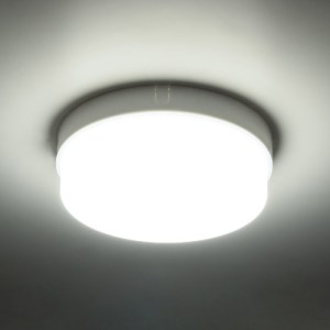 glo-61014-61014_3 GLOBOSTAR® REVANO 61014 LED ΠΛΑΦΟΝΙΕΡΑ ΟΡΟΦΗΣ ΣΤΡΟΓΓΥΛΗ Φ17 15W 1500LM 180° AC 220-240V ΑΔ