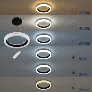 glo-61037-61037_11 GLOBOSTAR® ARIANA 61037 ΚΡΕΜΑΣΤΗ ΠΛΑΦΟΝΙΕΡΑ ΟΡΟΦΗΣ ΚΥΚΛΟΣ LED CCT 55W 6376LM 120° AC 220-2