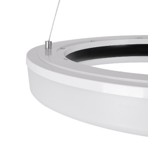 glo-61037-61037_66 GLOBOSTAR® ARIANA 61037 ΚΡΕΜΑΣΤΗ ΠΛΑΦΟΝΙΕΡΑ ΟΡΟΦΗΣ ΚΥΚΛΟΣ LED CCT 55W 6376LM 120° AC 220-2