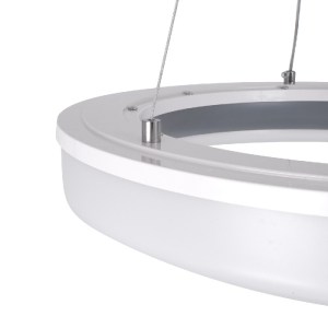 glo-61039-61039_66 GLOBOSTAR® ARIANA 61039 ΚΡΕΜΑΣΤΗ ΠΛΑΦΟΝΙΕΡΑ ΟΡΟΦΗΣ ΚΥΚΛΟΣ LED CCT 55W 6376LM 120° AC 220-2