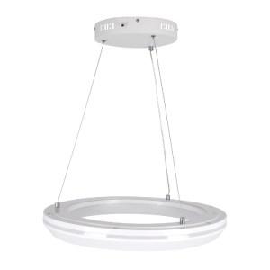 glo-61044-61044_5 GLOBOSTAR® MELINA 61044 ΚΡΕΜΑΣΤΗ ΠΛΑΦΟΝΙΕΡΑ ΟΡΟΦΗΣ ΚΥΚΛΟΣ LED CCT 55W 6376LM 120° AC 220-2