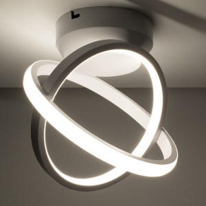 glo-61053-61053_6 GLOBOSTAR® AMELIA 61053 ΦΩΤΙΣΤΙΚΟ ΟΡΟΦΗΣ DESIGN LED CCT 20W 2400LM 300° AC 220-240V - ΕΝΑΛ