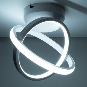 glo-61053-61053_7 GLOBOSTAR® AMELIA 61053 ΦΩΤΙΣΤΙΚΟ ΟΡΟΦΗΣ DESIGN LED CCT 20W 2400LM 300° AC 220-240V - ΕΝΑΛ