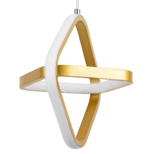 glo-61066-61066_2 GLOBOSTAR® ROSE 61066 ΚΡΕΜΑΣΤΟ ΦΩΤΙΣΤΙΚΟ ΟΡΟΦΗΣ DESIGN LED CCT 22W 2640LM 300° AC 220-240V