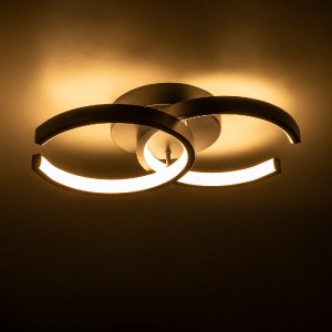 glo-61067-61067_5 GLOBOSTAR® EVA 61067 ΦΩΤΙΣΤΙΚΟ ΟΡΟΦΗΣ DESIGN LED CCT 16W 1920LM 300° AC 220-240V - ΕΝΑΛΛΑΓ