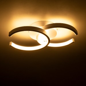 glo-61068-61068_5 GLOBOSTAR® EVA 61068 ΦΩΤΙΣΤΙΚΟ ΟΡΟΦΗΣ DESIGN LED CCT 16W 1920LM 300° AC 220-240V - ΕΝΑΛΛΑΓ