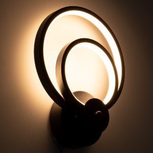 glo-61076-61076_6 GLOBOSTAR® FREDDIE 61076 ΦΩΤΙΣΤΙΚΟ ΤΟΙΧΟΥ - ΑΠΛΙΚΑ DESIGN LED CCT 15W 1800LM 300° AC 220-2