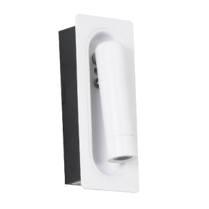 glo-61098-61098_2 GLOBOSTAR® MANHATTAN 61098 ΜΟΝΤΕΡΝΟ ΧΩΝΕΥΤΟ ΦΩΤΙΣΤΙΚΟ ΤΟΙΧΟΥ - ΑΠΛΙΚΑ ΞΕΝΟΔΟΧΕΙΟΥ BED SIDE