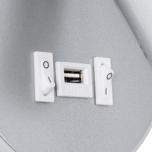 glo-61103-61103_6 GLOBOSTAR® JERSEY 61103 ΜΟΝΤΕΡΝΟ ΦΩΤΙΣΤΙΚΟ ΤΟΙΧΟΥ - ΑΠΛΙΚΑ ΞΕΝΟΔΟΧΕΙΟΥ BED SIDE LED 10W 13