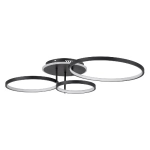 glo-61108-61108_3 GLOBOSTAR® NEMESIS 61108 ΜΟΝΤΕΡΝΟ ΦΩΤΙΣΤΙΚΟ ΟΡΟΦΗΣ LED 98W 11858LM 360° AC 220-240V IP20 Ρ