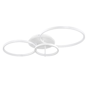 glo-61109-61109_2 GLOBOSTAR® NEMESIS 61109 ΦΩΤΙΣΤΙΚΟ ΟΡΟΦΗΣ ΔΑΧΤΥΛΙΔΙ-ΚΥΚΛΟΣ LED CCT 98W 11858LM 360° AC 220