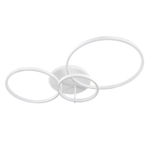 glo-61109-61109_4 GLOBOSTAR® NEMESIS 61109 ΦΩΤΙΣΤΙΚΟ ΟΡΟΦΗΣ ΔΑΧΤΥΛΙΔΙ-ΚΥΚΛΟΣ LED CCT 98W 11858LM 360° AC 220