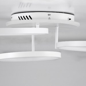 glo-61109-61109_5 GLOBOSTAR® NEMESIS 61109 ΦΩΤΙΣΤΙΚΟ ΟΡΟΦΗΣ ΔΑΧΤΥΛΙΔΙ-ΚΥΚΛΟΣ LED CCT 98W 11858LM 360° AC 220