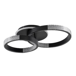 glo-61111-61111_2 GLOBOSTAR® DIAMOND 61111 ΦΩΤΙΣΤΙΚΟ ΟΡΟΦΗΣ ΔΑΧΤΥΛΙΔΙ-ΚΥΚΛΟΣ LED CCT 67W 8078LM 360° AC 220-
