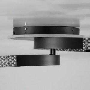glo-61111-61111_5 GLOBOSTAR® DIAMOND 61111 ΦΩΤΙΣΤΙΚΟ ΟΡΟΦΗΣ ΔΑΧΤΥΛΙΔΙ-ΚΥΚΛΟΣ LED CCT 67W 8078LM 360° AC 220-