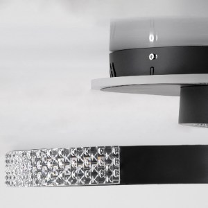glo-61111-61111_6 GLOBOSTAR® DIAMOND 61111 ΦΩΤΙΣΤΙΚΟ ΟΡΟΦΗΣ ΔΑΧΤΥΛΙΔΙ-ΚΥΚΛΟΣ LED CCT 67W 8078LM 360° AC 220-