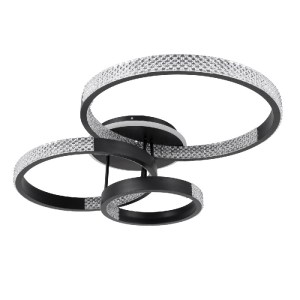 glo-61114-61114_22 GLOBOSTAR® DIAMOND 61114 ΦΩΤΙΣΤΙΚΟ ΟΡΟΦΗΣ ΔΑΧΤΥΛΙΔΙ-ΚΥΚΛΟΣ LED CCT 100W 12123LM 360° AC 22