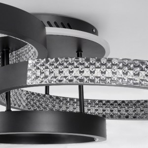 glo-61114-61114_55 GLOBOSTAR® DIAMOND 61114 ΦΩΤΙΣΤΙΚΟ ΟΡΟΦΗΣ ΔΑΧΤΥΛΙΔΙ-ΚΥΚΛΟΣ LED CCT 100W 12123LM 360° AC 22