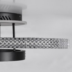 glo-61114-61114_66 GLOBOSTAR® DIAMOND 61114 ΦΩΤΙΣΤΙΚΟ ΟΡΟΦΗΣ ΔΑΧΤΥΛΙΔΙ-ΚΥΚΛΟΣ LED CCT 100W 12123LM 360° AC 22