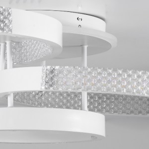 glo-61115-61115_5 GLOBOSTAR® DIAMOND 61115 ΦΩΤΙΣΤΙΚΟ ΟΡΟΦΗΣ ΔΑΧΤΥΛΙΔΙ-ΚΥΚΛΟΣ LED CCT 100W 12123LM 360° AC 22