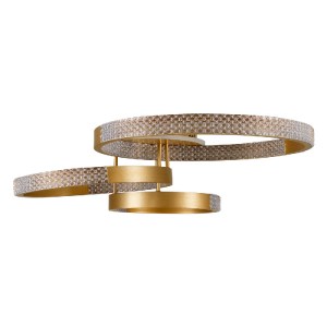 glo-61116-61116_3 GLOBOSTAR® DIAMOND 61116 ΦΩΤΙΣΤΙΚΟ ΟΡΟΦΗΣ ΔΑΧΤΥΛΙΔΙ-ΚΥΚΛΟΣ LED CCT 100W 12123LM 360° AC 22