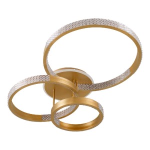glo-61116-61116_4 GLOBOSTAR® DIAMOND 61116 ΦΩΤΙΣΤΙΚΟ ΟΡΟΦΗΣ ΔΑΧΤΥΛΙΔΙ-ΚΥΚΛΟΣ LED CCT 100W 12123LM 360° AC 22