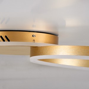 glo-61119-61119_5 GLOBOSTAR® VENOM 61119 ΦΩΤΙΣΤΙΚΟ ΟΡΟΦΗΣ ΔΑΧΤΥΛΙΔΙ-ΚΥΚΛΟΣ LED CCT 45W 5445LM 360° AC 220-24