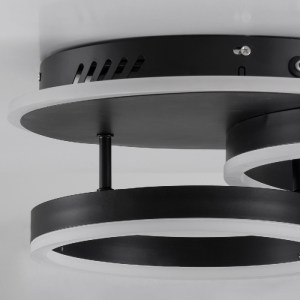 glo-61120-61120_6 GLOBOSTAR® VENOM 61120 ΦΩΤΙΣΤΙΚΟ ΟΡΟΦΗΣ ΔΑΧΤΥΛΙΔΙ-ΚΥΚΛΟΣ LED CCT 67W 8107LM 360° AC 220-24