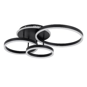 glo-61123-61123_2 GLOBOSTAR® VENOM 61123 ΦΩΤΙΣΤΙΚΟ ΟΡΟΦΗΣ ΔΑΧΤΥΛΙΔΙ-ΚΥΚΛΟΣ LED CCT 100W 12100LM 360° AC 220-