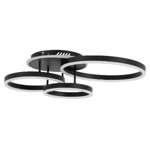 glo-61123-61123_3 GLOBOSTAR® VENOM 61123 ΦΩΤΙΣΤΙΚΟ ΟΡΟΦΗΣ ΔΑΧΤΥΛΙΔΙ-ΚΥΚΛΟΣ LED CCT 100W 12100LM 360° AC 220-