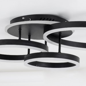glo-61123-61123_5 GLOBOSTAR® VENOM 61123 ΦΩΤΙΣΤΙΚΟ ΟΡΟΦΗΣ ΔΑΧΤΥΛΙΔΙ-ΚΥΚΛΟΣ LED CCT 100W 12100LM 360° AC 220-