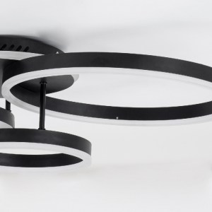 glo-61123-61123_6 GLOBOSTAR® VENOM 61123 ΦΩΤΙΣΤΙΚΟ ΟΡΟΦΗΣ ΔΑΧΤΥΛΙΔΙ-ΚΥΚΛΟΣ LED CCT 100W 12100LM 360° AC 220-